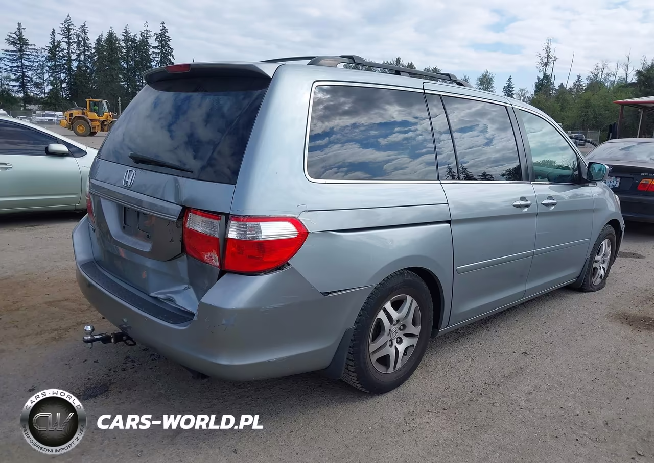 2007 Honda Odyssey Ex VIN:5FNRL38477B034312 - 4