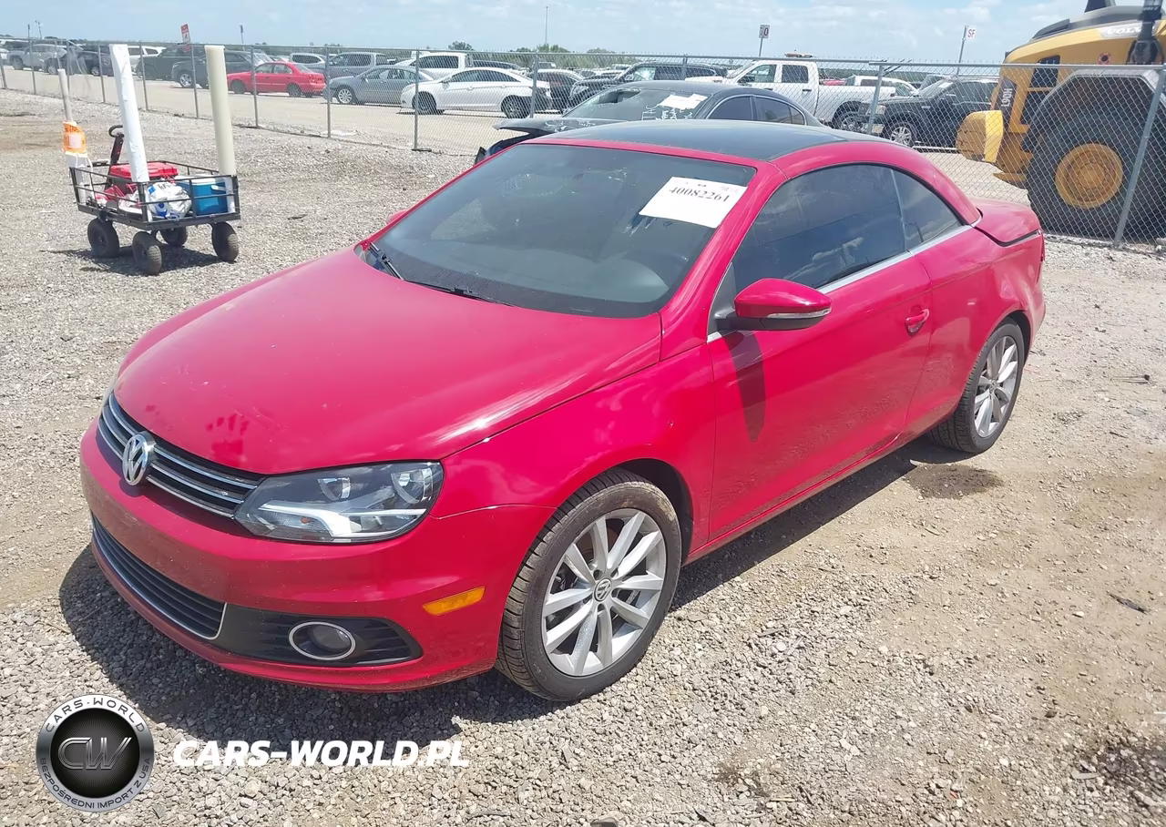 2012 Volkswagen Eos Komfort VIN:WVWBW7AH7CV002923 - 2