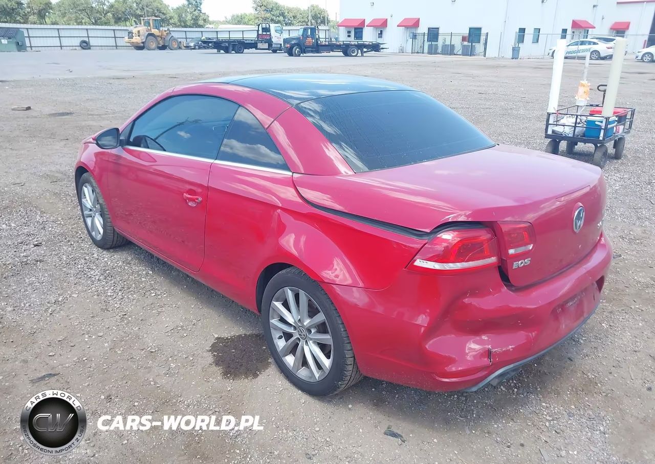 2012 Volkswagen Eos Komfort VIN:WVWBW7AH7CV002923 - 3