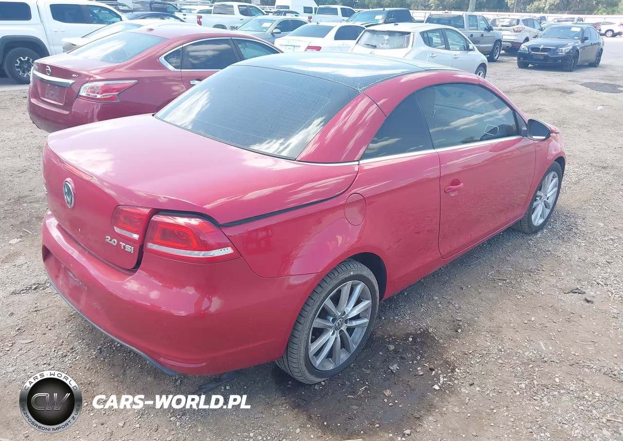 2012 Volkswagen Eos Komfort VIN:WVWBW7AH7CV002923 - 4