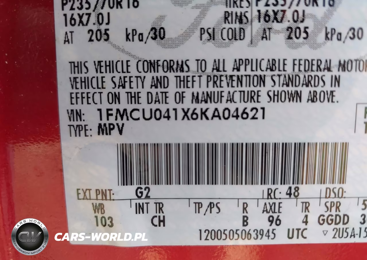 2006 Ford Escape Limited VIN:1FMCU041X6KA04621 - 9