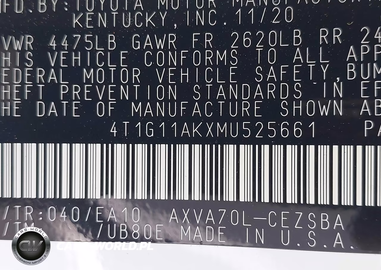 2021 Toyota Camry Se VIN:4T1G11AKXMU525661 - 9