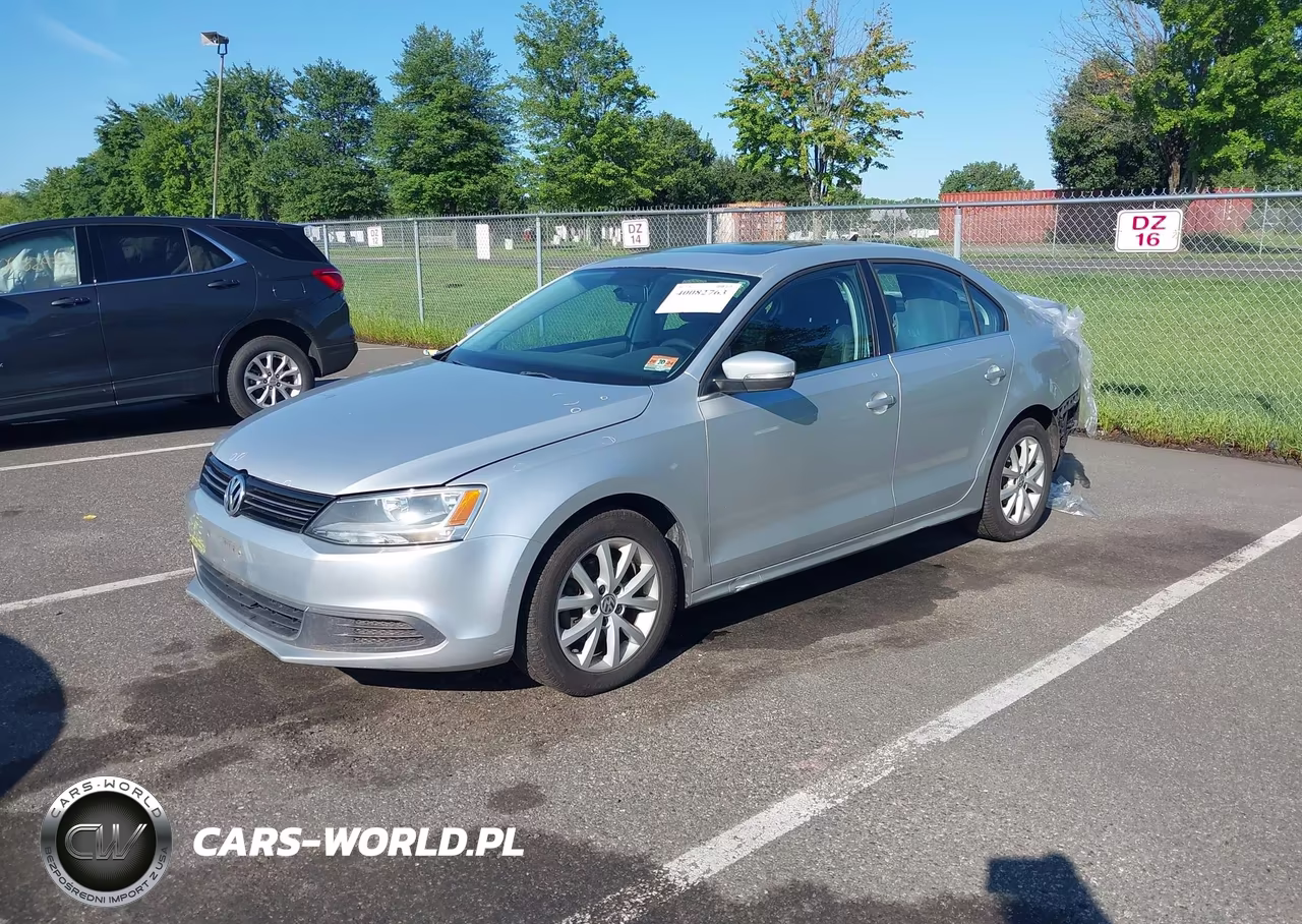 2013 Volkswagen Jetta 2.5L Se VIN:3VWDP7AJ3DM423183 - 2