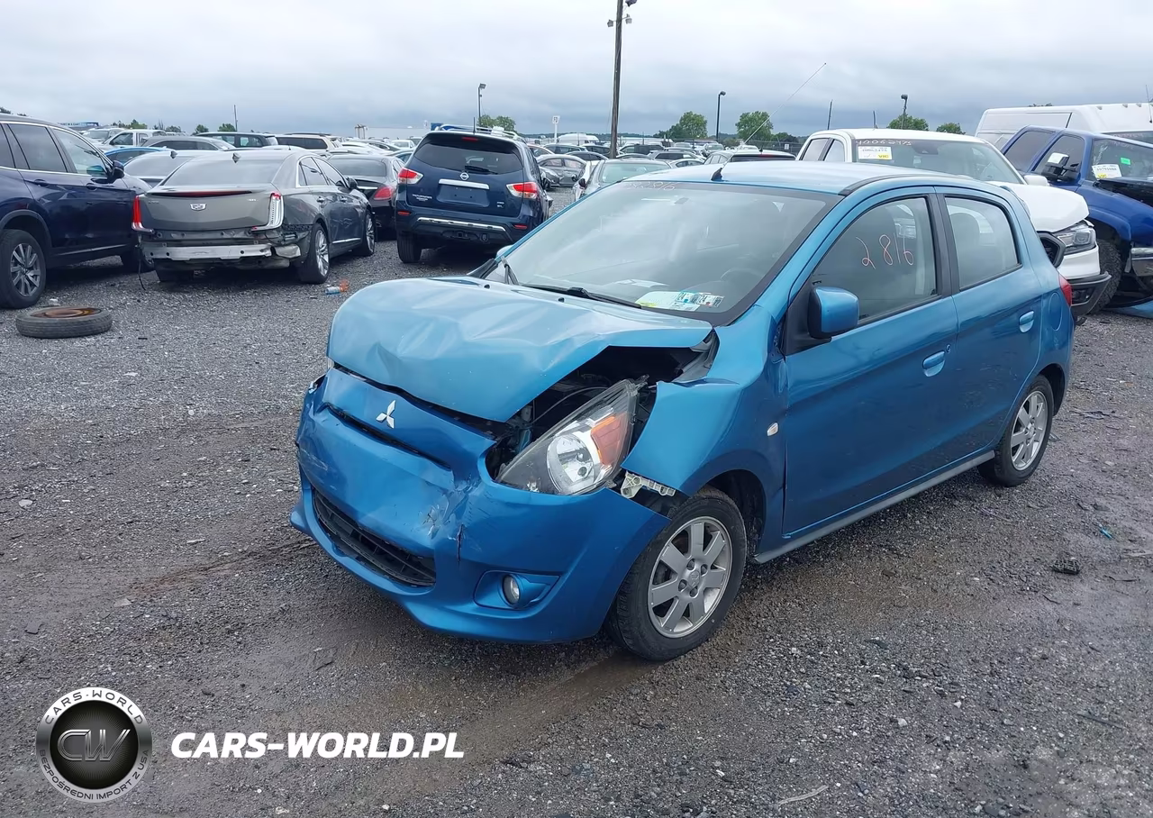 2014 Mitsubishi Mirage Es VIN:ML32A4HJ5EH012313 - 2