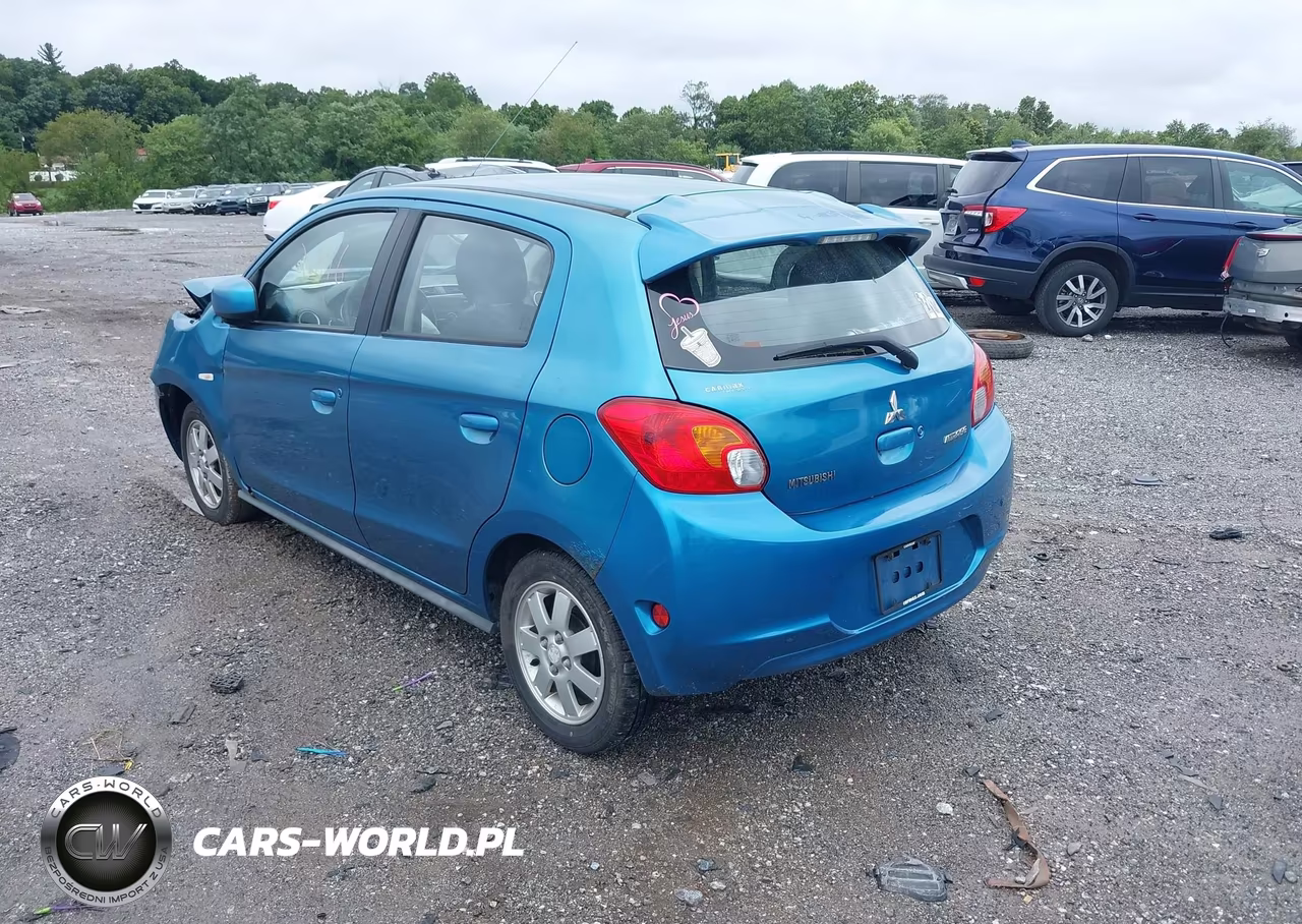 2014 Mitsubishi Mirage Es VIN:ML32A4HJ5EH012313 - 3