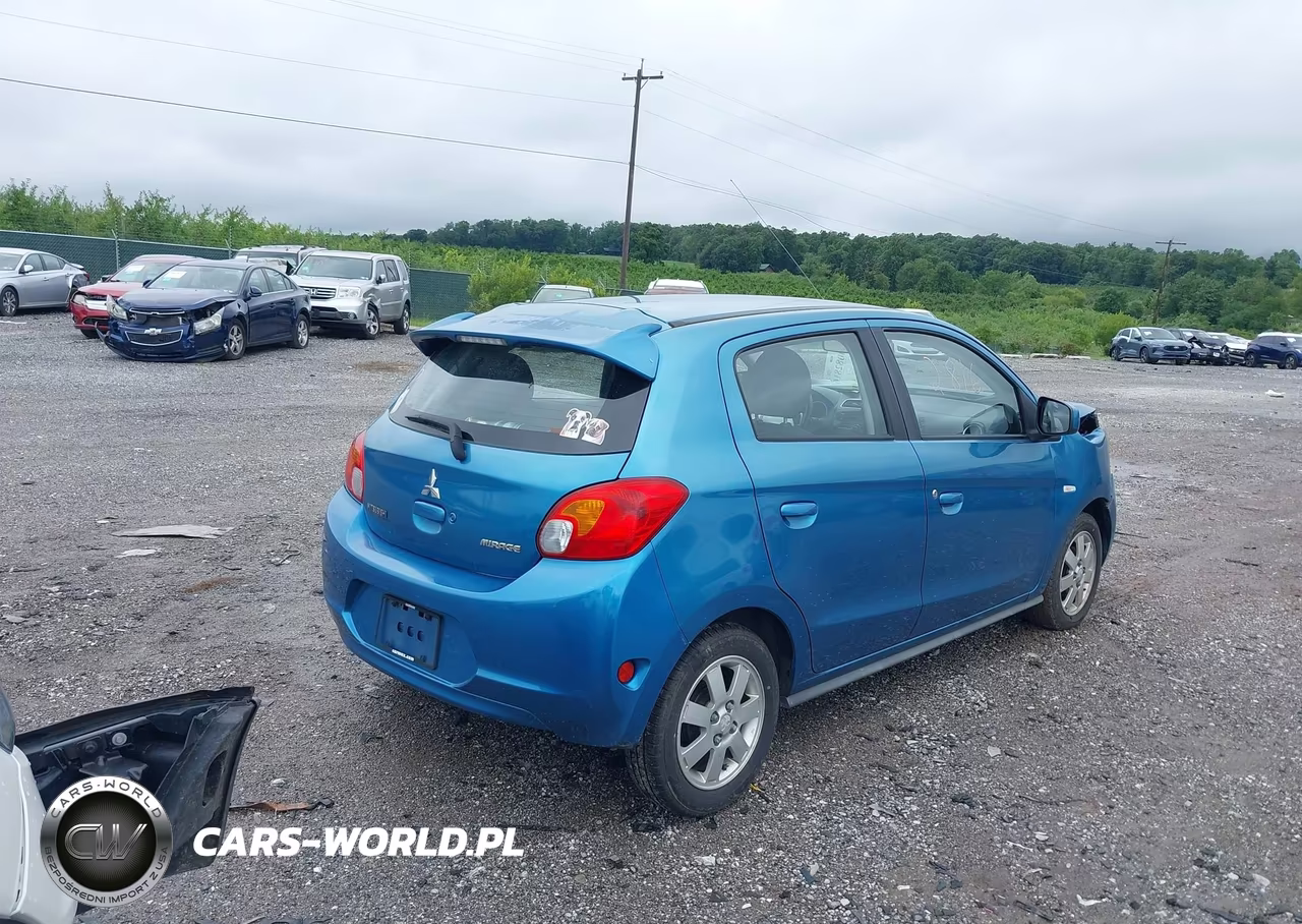 2014 Mitsubishi Mirage Es VIN:ML32A4HJ5EH012313 - 4