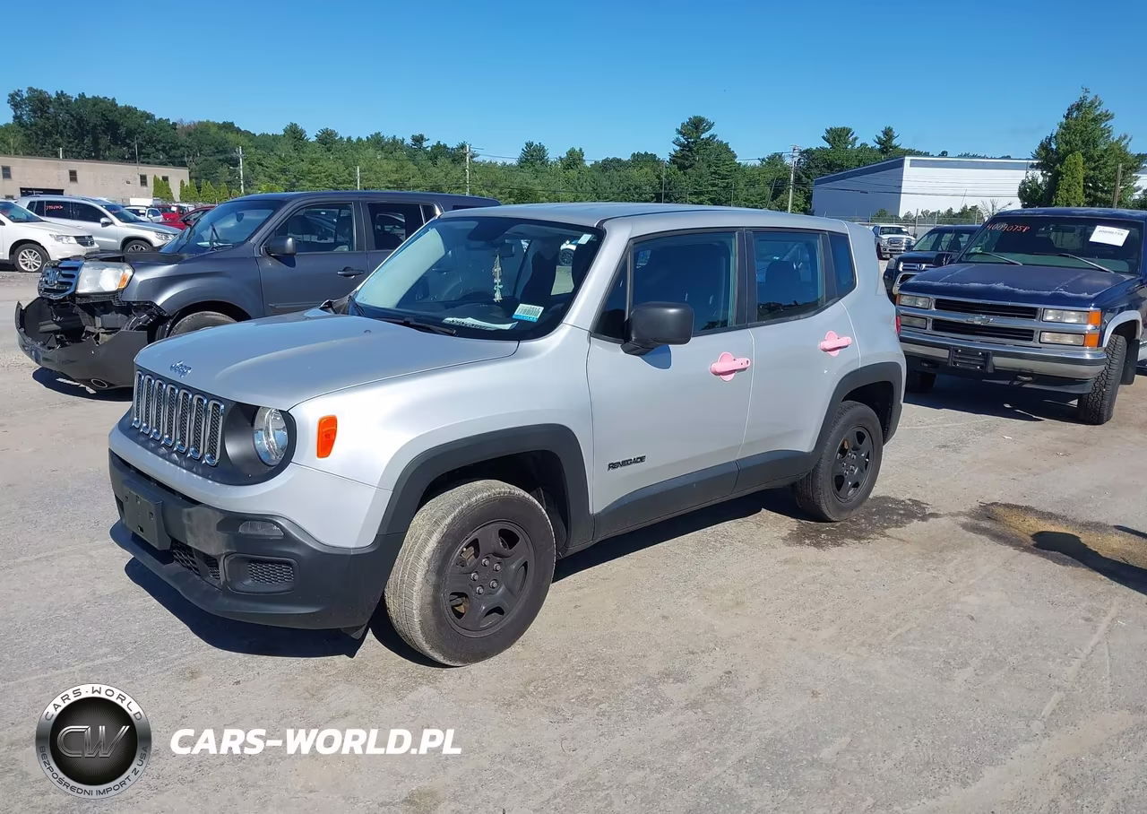 2016 JEEP RENEGADE SPORT VIN:ZACCJBAT8GPD11727 - 2