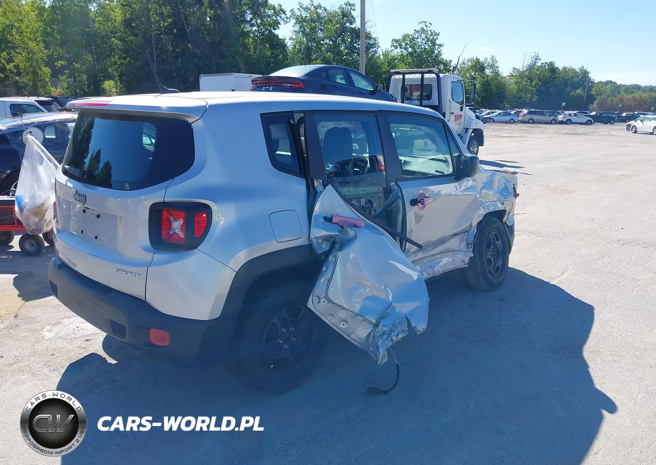 2016 JEEP RENEGADE SPORT VIN:ZACCJBAT8GPD11727 - 4
