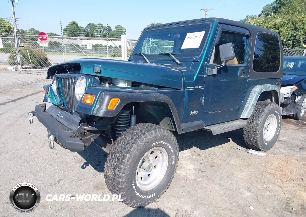 1998 Jeep Wrangler Se VIN:1J4FY29P5WP804464 - 2