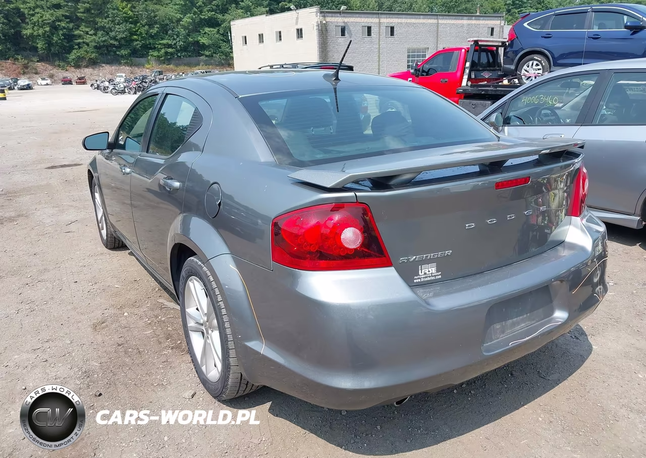 2012 Dodge Avenger Se VIN:1C3CDZAG3CN255660 - 3