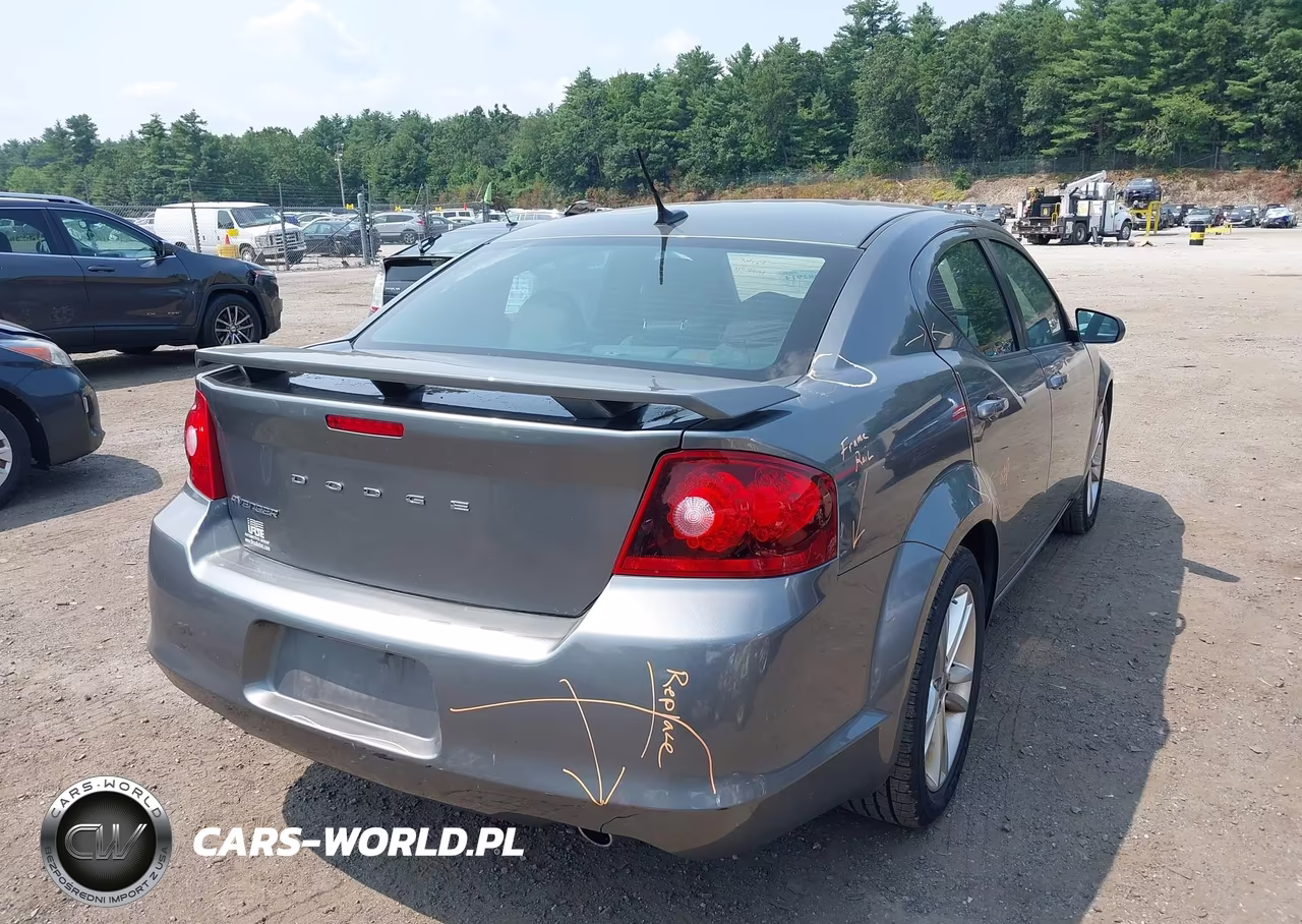 2012 Dodge Avenger Se VIN:1C3CDZAG3CN255660 - 4
