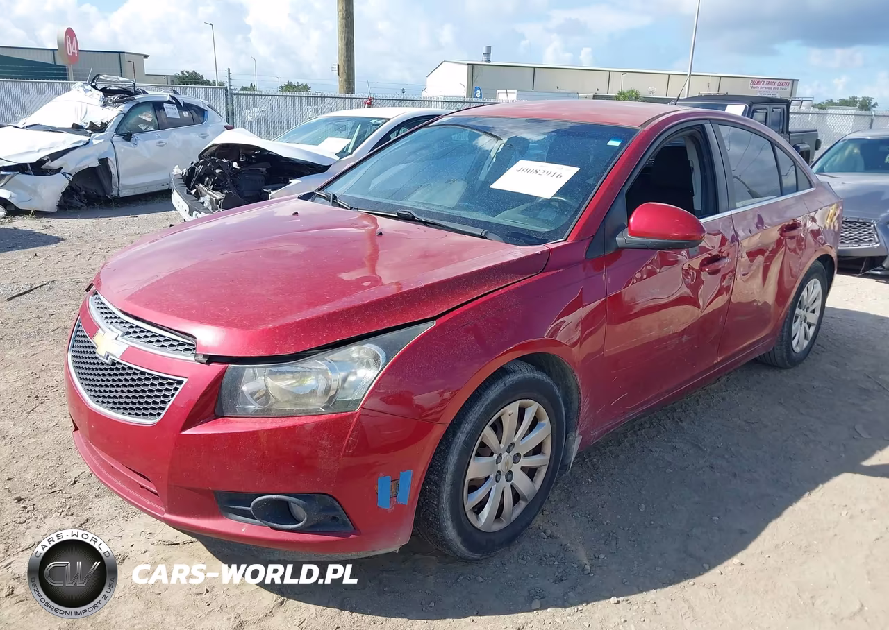 2011 Chevrolet Cruze 1Lt VIN:1G1PF5S98B7290478 - 2