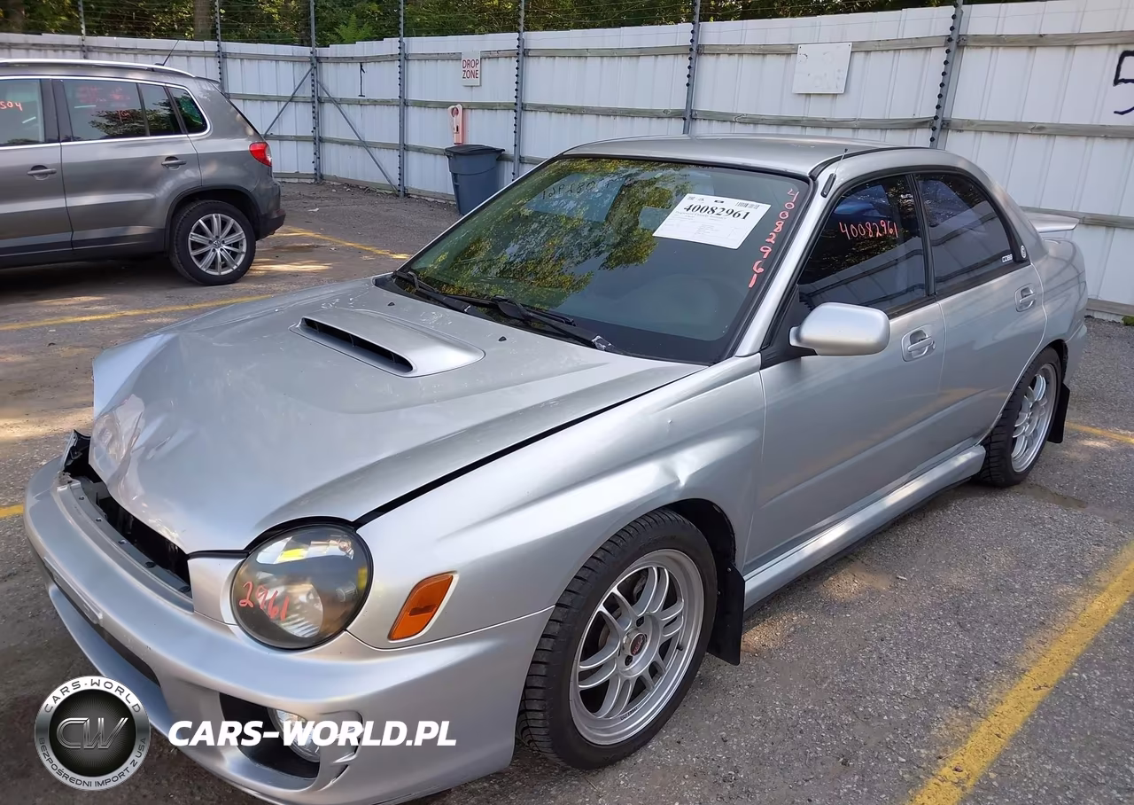 2002 Subaru Impreza Wrx VIN:JF1GD29642G528078 - 2