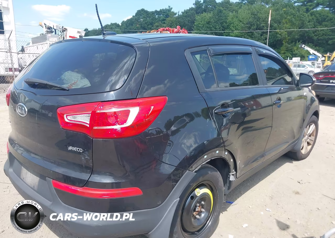 2012 Kia Sportage Lx VIN:KNDPBCA28C7291708 - 4