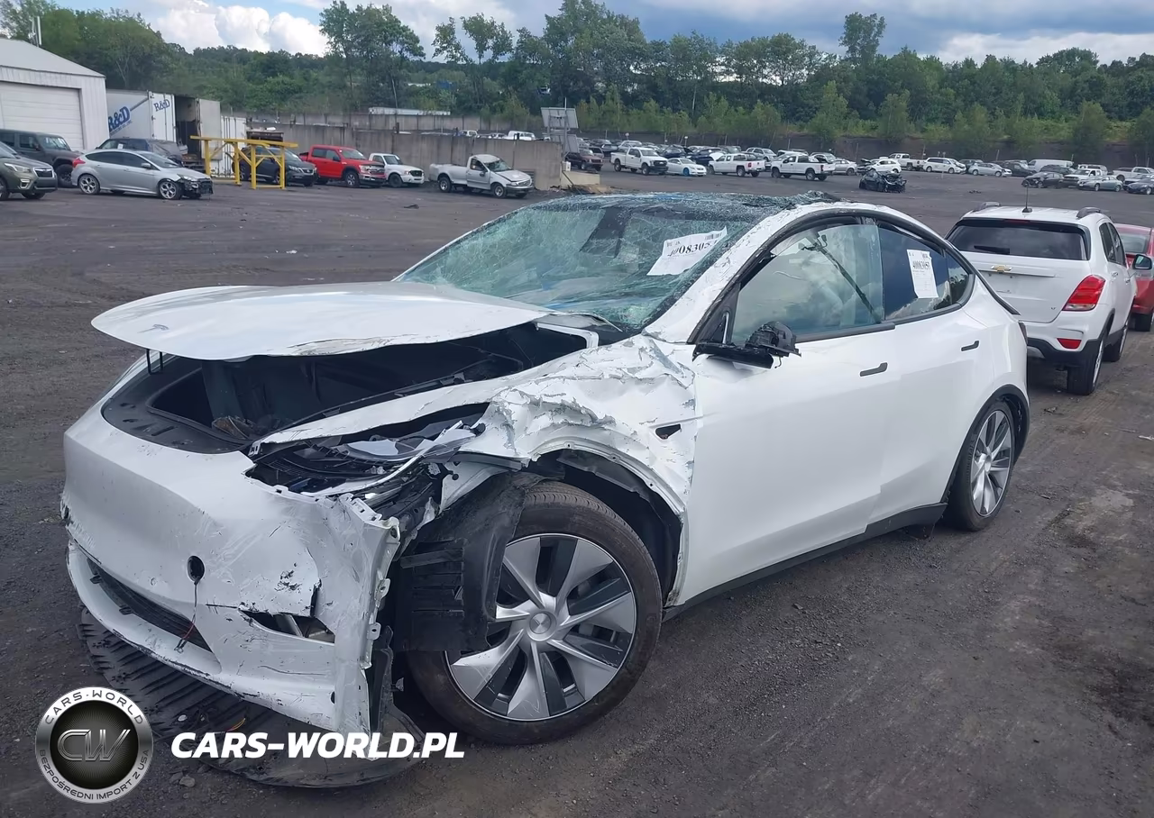 2022 Tesla Model Y Long Range Dual Motor All-Wheel Drive VIN:7SAYGDEE3NF311251 - 2