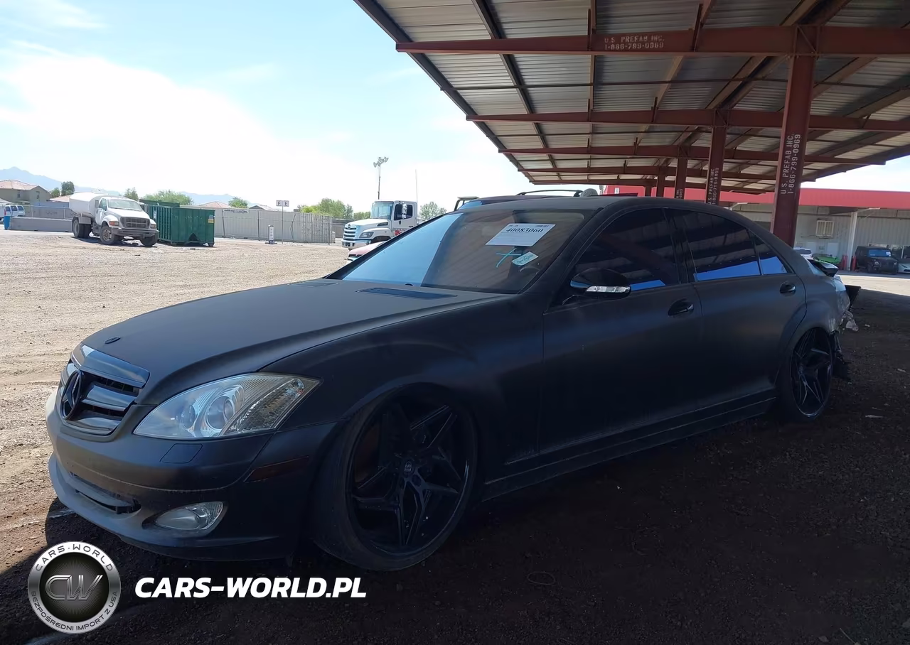 2007 MERCEDES-BENZ S 550 VIN:WDDNG71X87A088683 - 2