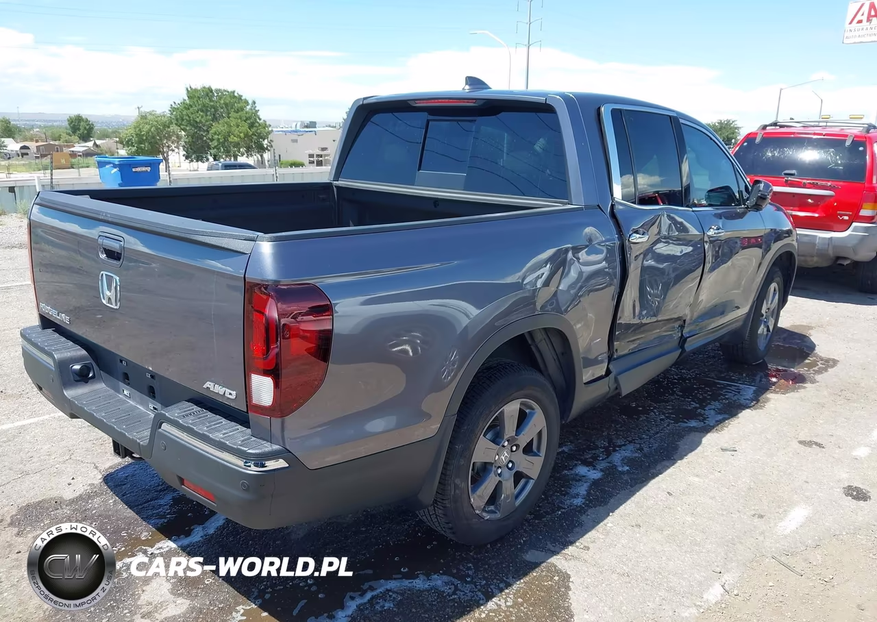 2020 Honda Ridgeline Rtl-E VIN:5FPYK3F74LB012829 - 4