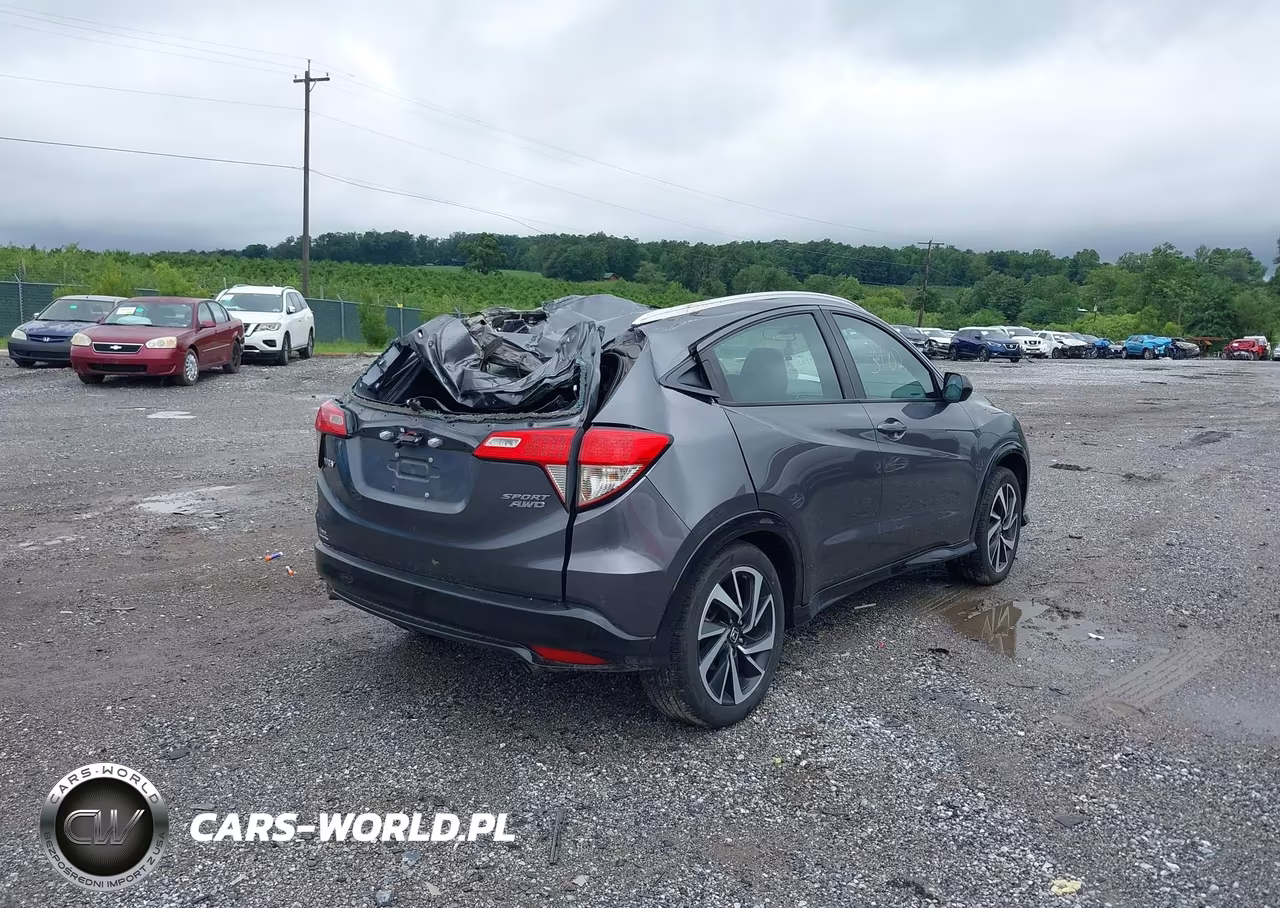 2019 Honda Hr-V Sport VIN:3CZRU6H1XKG701083 - 4