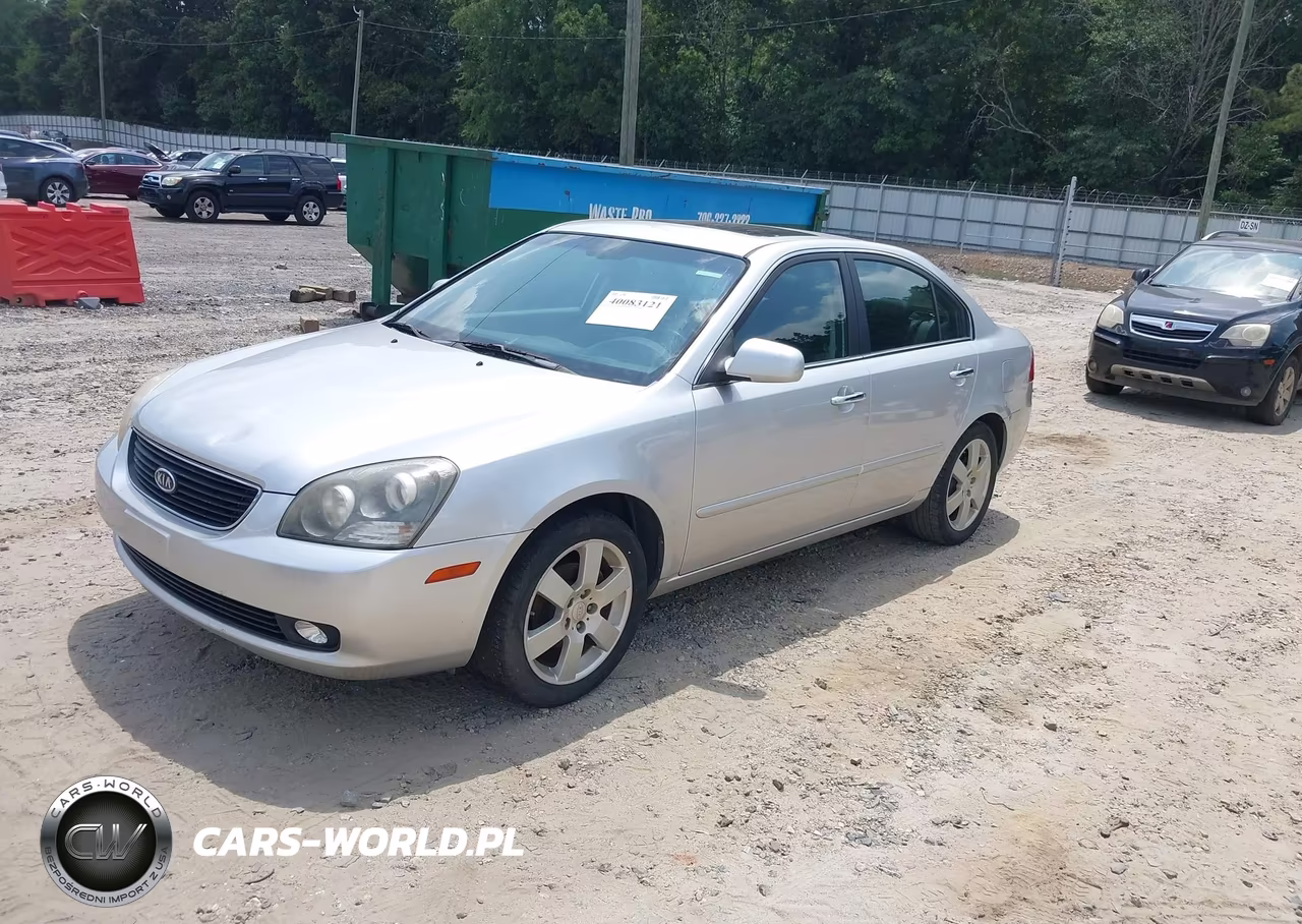 2008 Kia Optima Ex V6 VIN:KNAGE124085172398 - 2