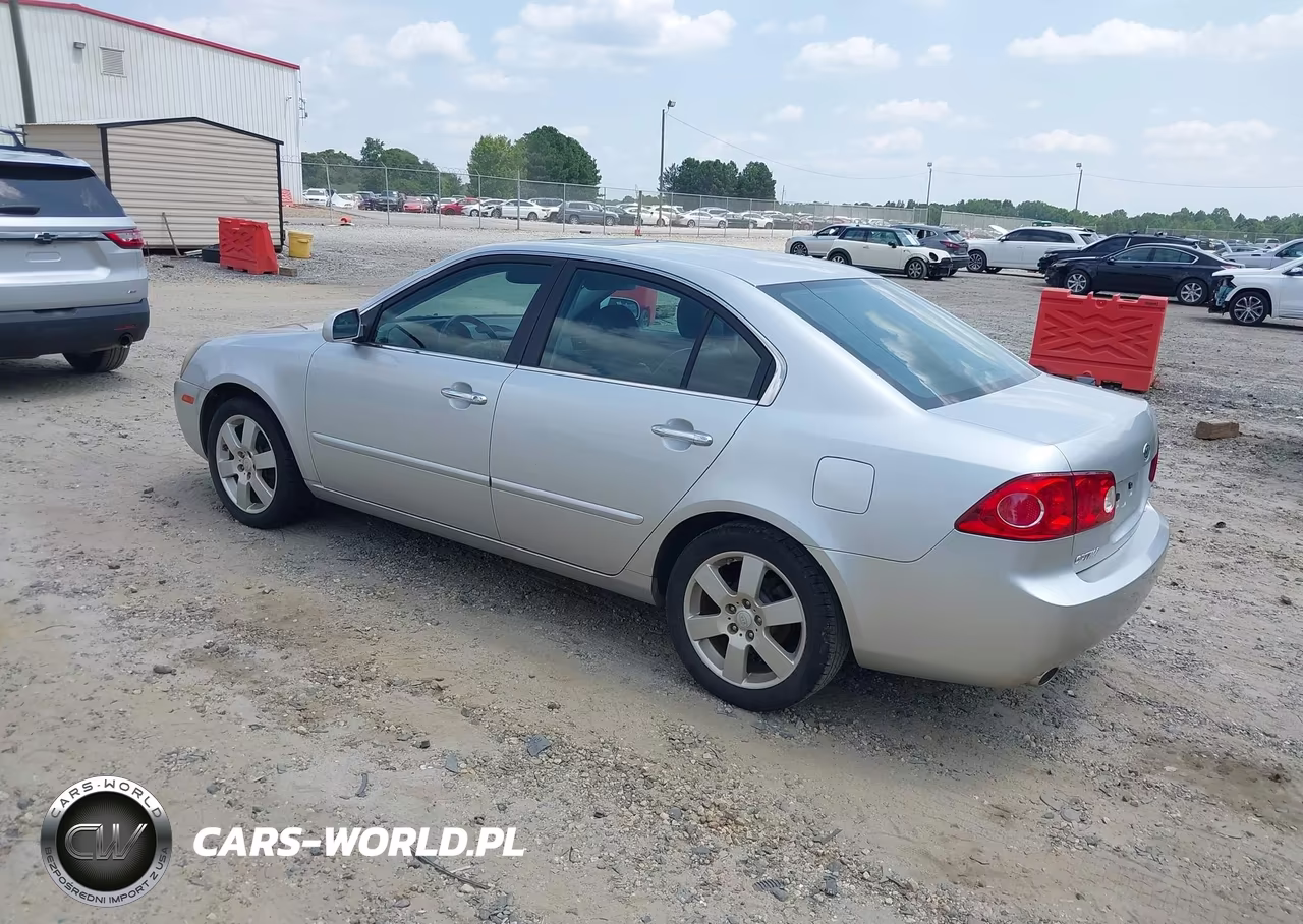 2008 Kia Optima Ex V6 VIN:KNAGE124085172398 - 3