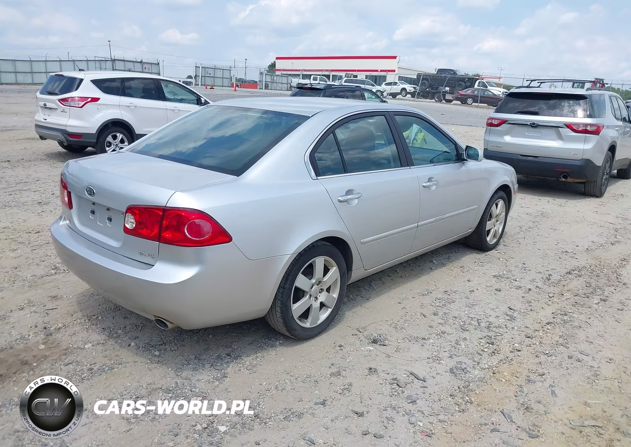 2008 Kia Optima Ex V6 VIN:KNAGE124085172398 - 4