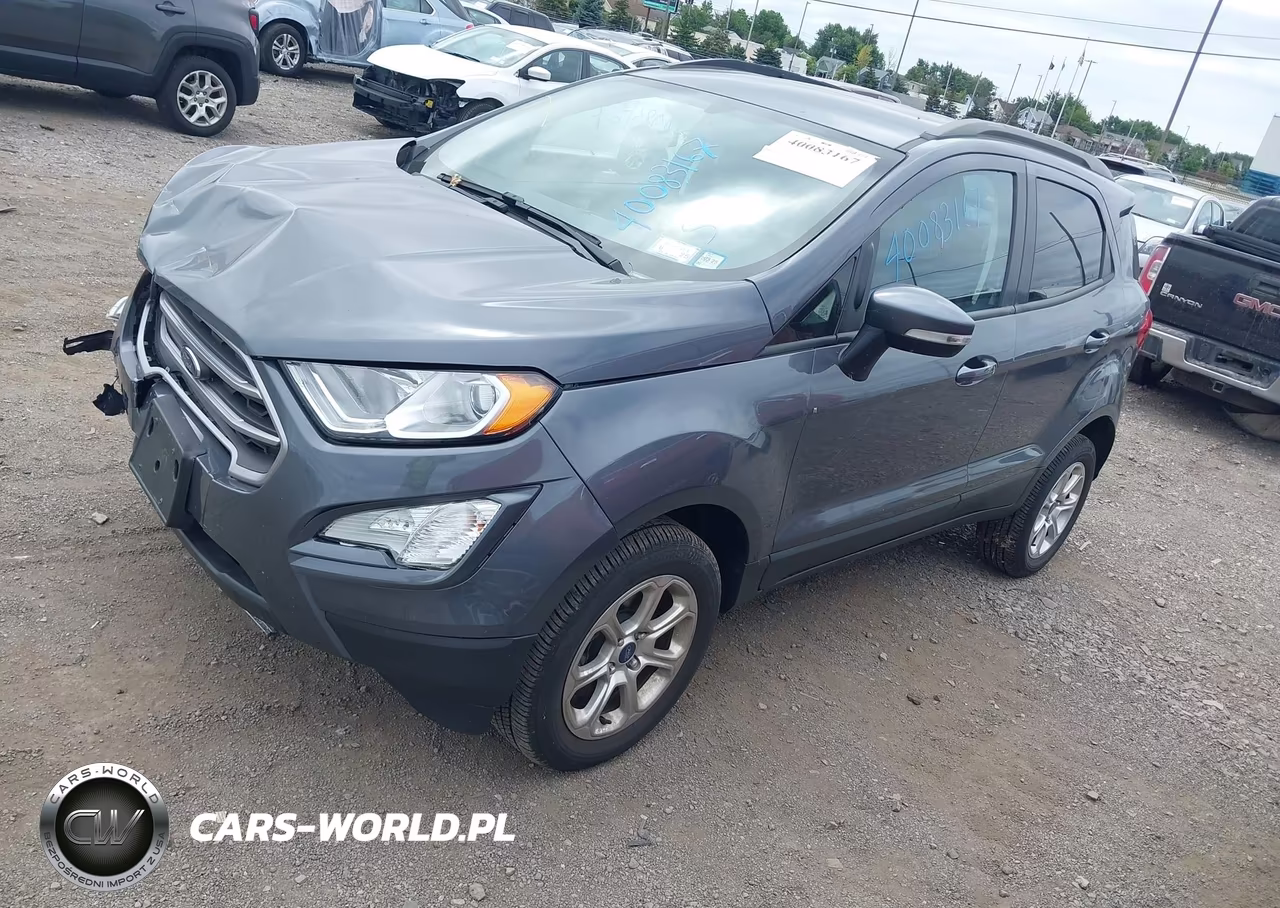 2020 Ford Ecosport Se VIN:MAJ6S3GL4LC392799 - 2