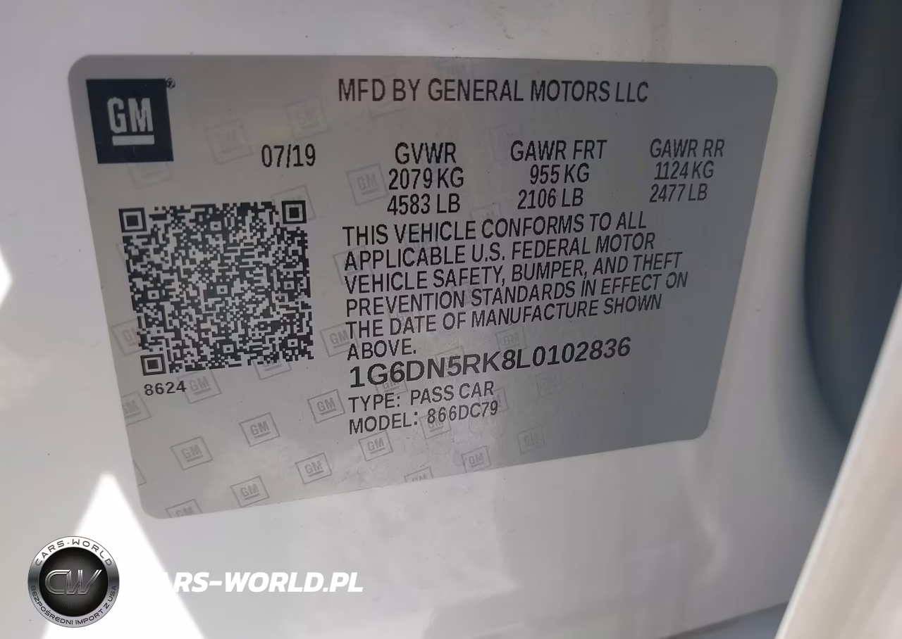 2020 Cadillac Ct5 Premium Luxury VIN:1G6DN5RK8L0102836 - 9