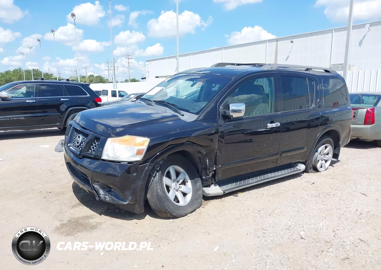 2011 Nissan Armada Sv VIN:5N1BA0ND0BN624142 - 2