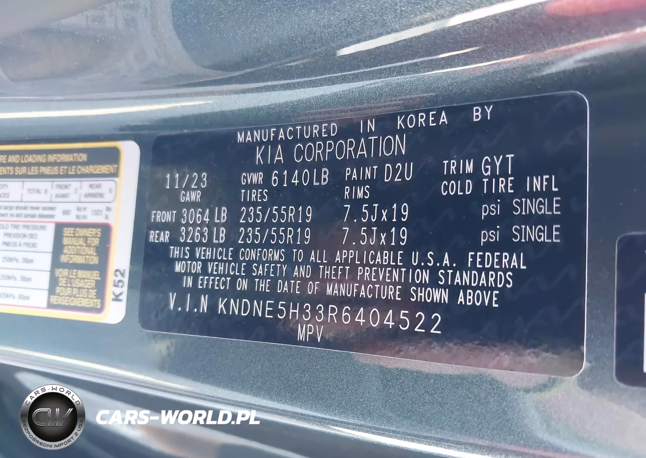 2024 Kia Carnival Mpv Sx Prestige VIN:KNDNE5H33R6404522 - 9