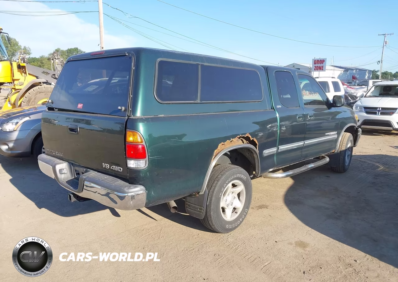 2000 Toyota Tundra Sr5 V8 VIN:5TBBT4416YS119117 - 4