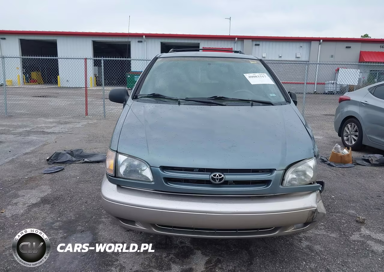 2000 Toyota Sienna Xle VIN:4T3ZF13C1YU205271 - 12