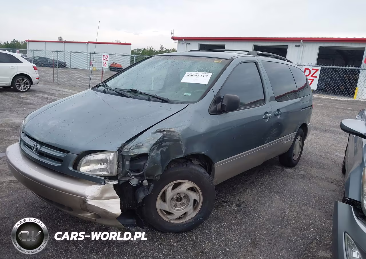 2000 Toyota Sienna Xle VIN:4T3ZF13C1YU205271 - 2