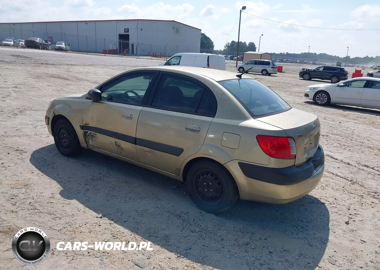 2008 Kia Rio Lx VIN:KNADE123286391996 - 3