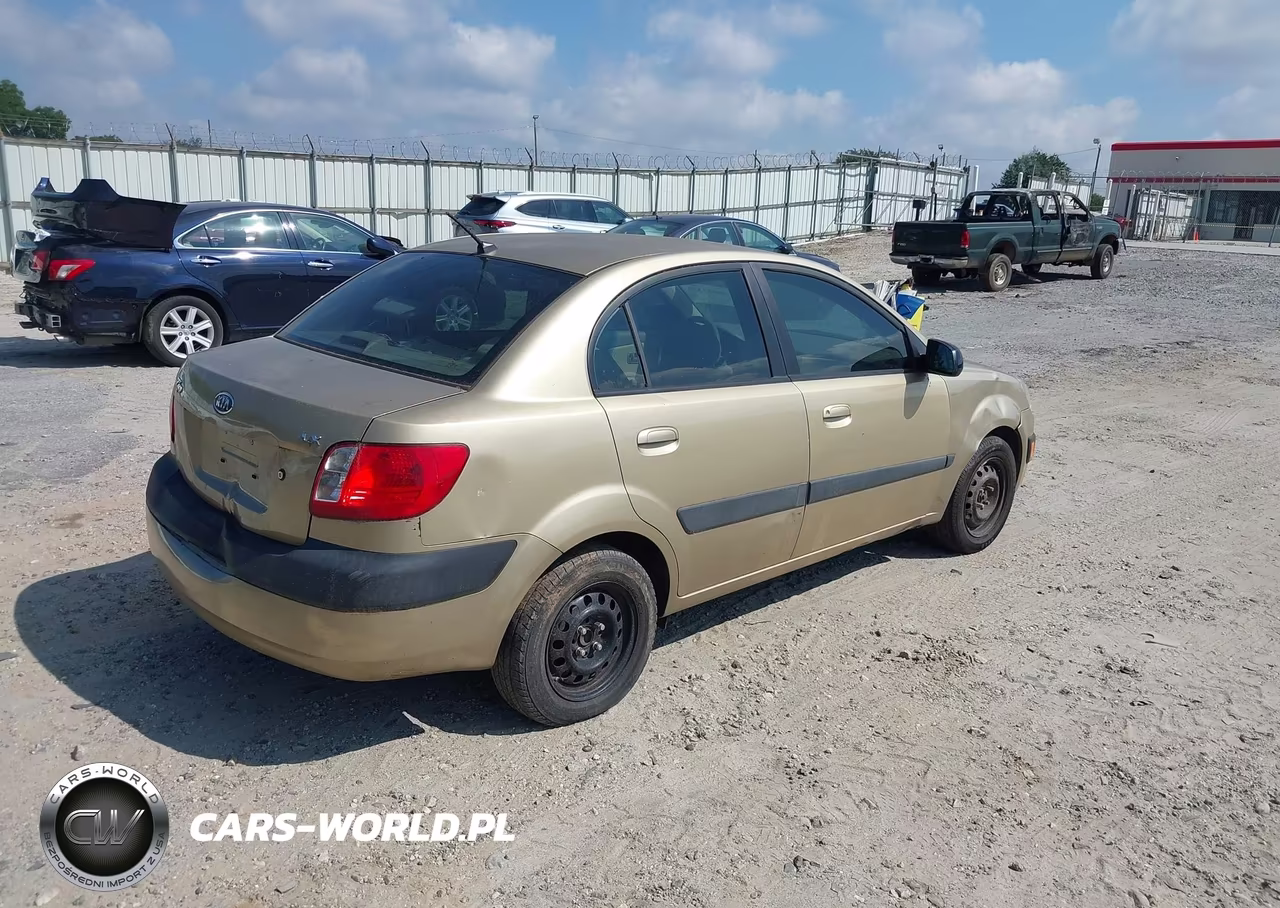 2008 Kia Rio Lx VIN:KNADE123286391996 - 4