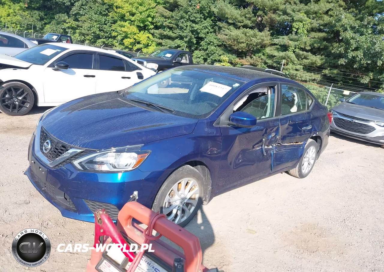 2019 Nissan Sentra Sv VIN:3N1AB7AP6KY259140 - 2