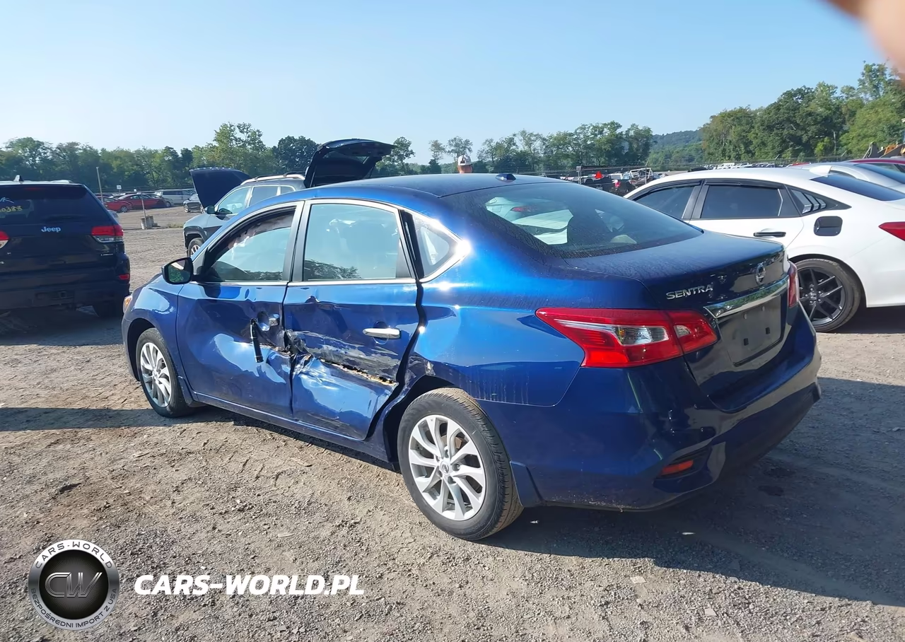 2019 Nissan Sentra Sv VIN:3N1AB7AP6KY259140 - 3