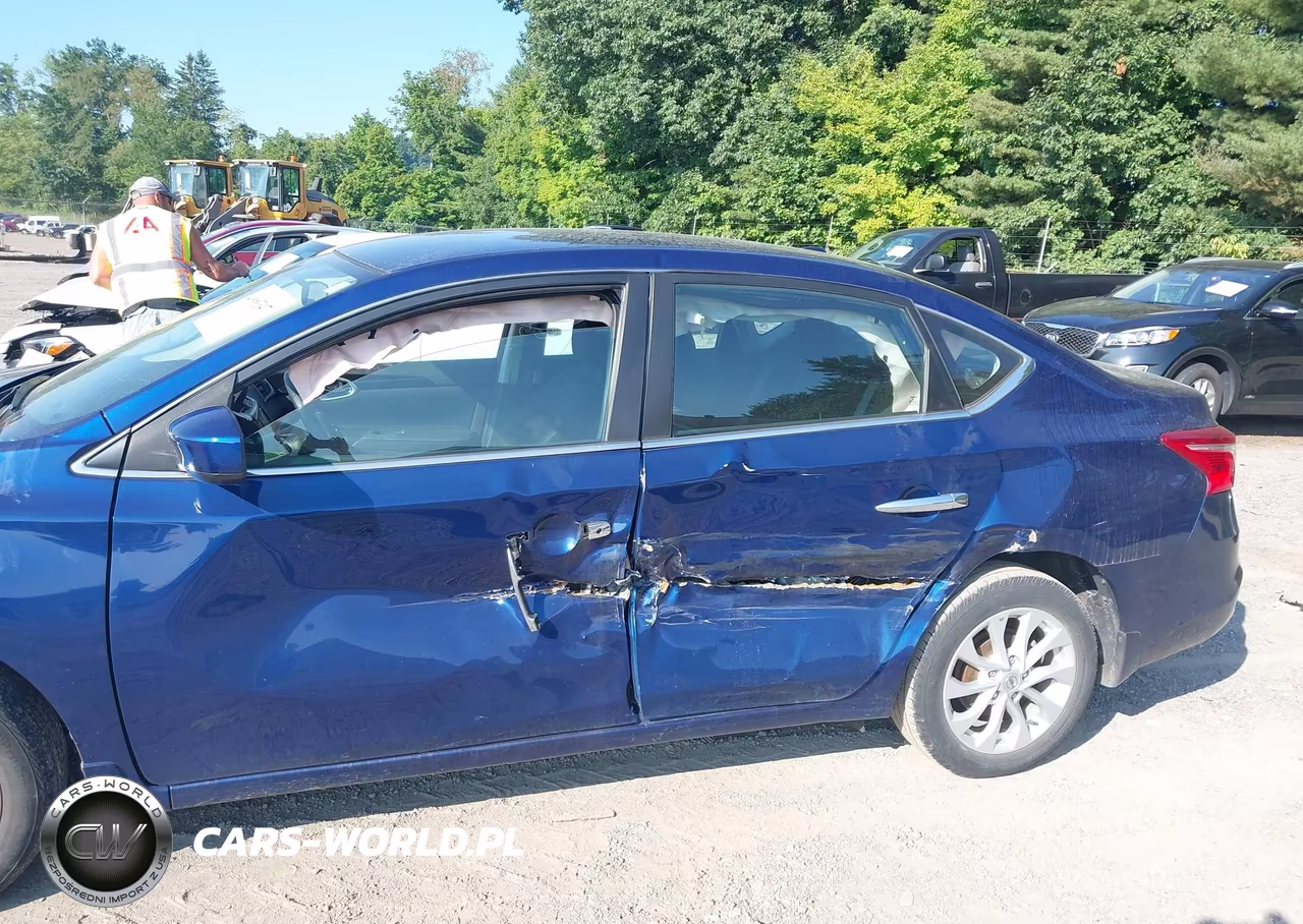 2019 Nissan Sentra Sv VIN:3N1AB7AP6KY259140 - 6