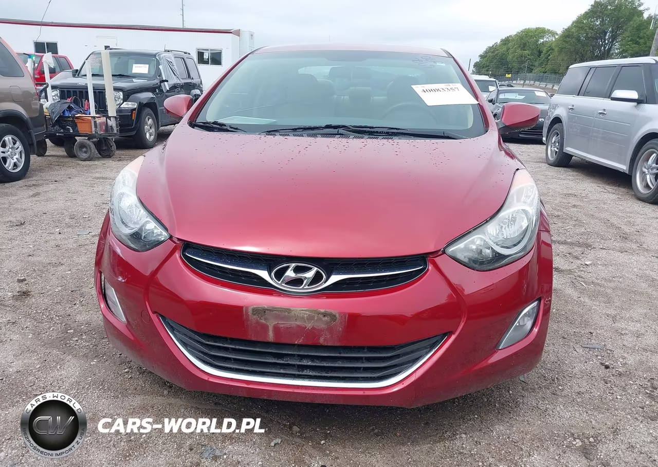 2013 Hyundai Elantra Gls VIN:5NPDH4AE8DH261946 - 6