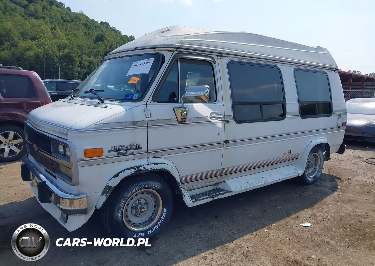 1992 Chevrolet G20 VIN:2GBEG25K9N4122457 - 2