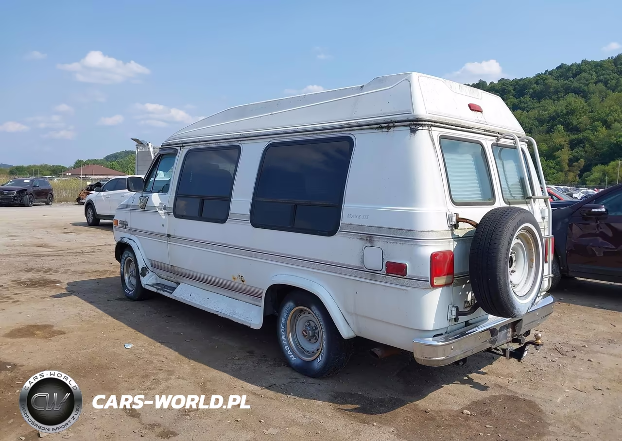 1992 Chevrolet G20 VIN:2GBEG25K9N4122457 - 3