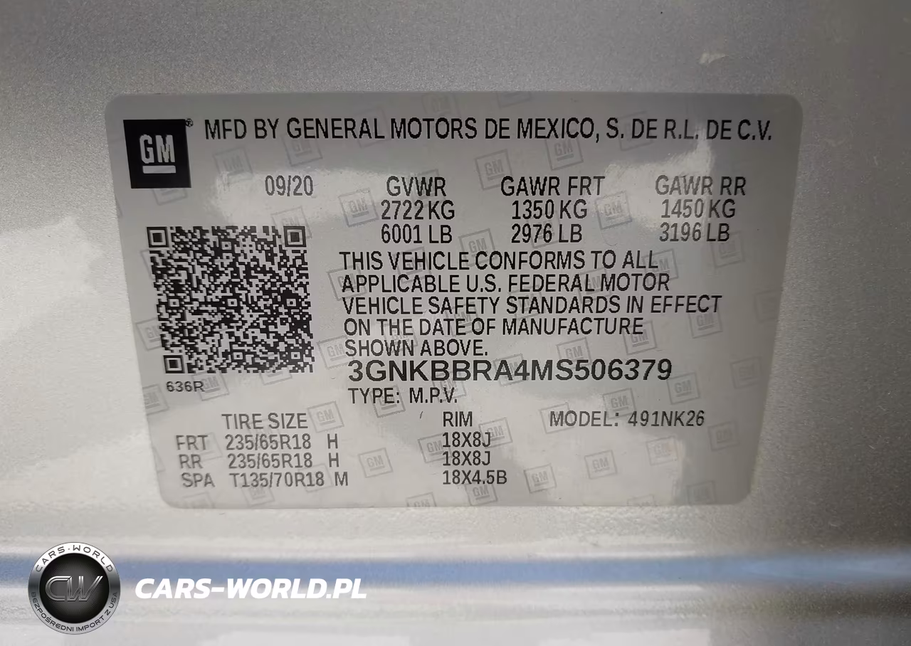 2021 Chevrolet Blazer Fwd 1Lt VIN:3GNKBBRA4MS506379 - 9