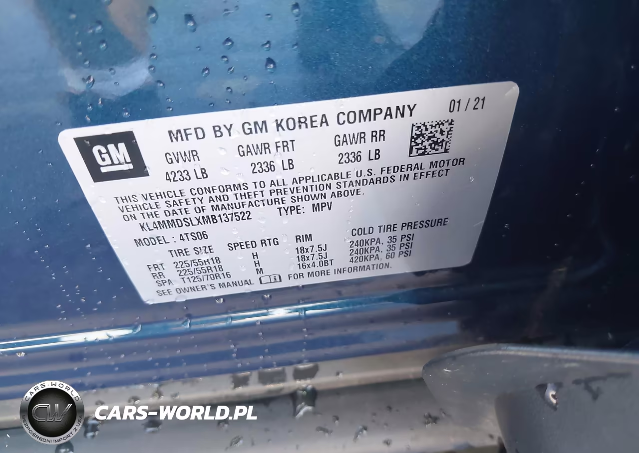 2021 Buick Encore Gx Fwd Select VIN:KL4MMDSLXMB137522 - 9