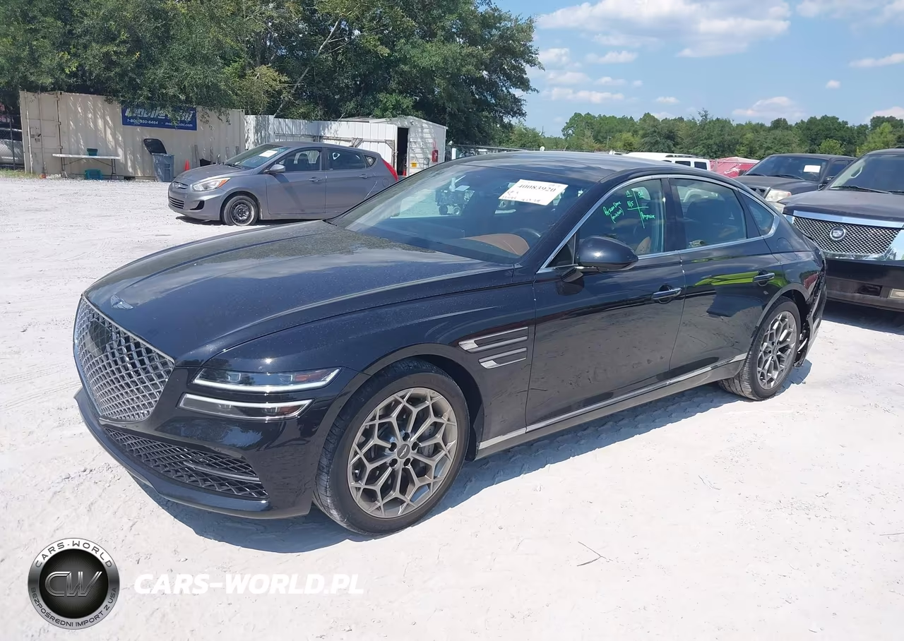 2021 Genesis G80 3.5T Rwd VIN:KMTGC4SD4MU047979 - 2