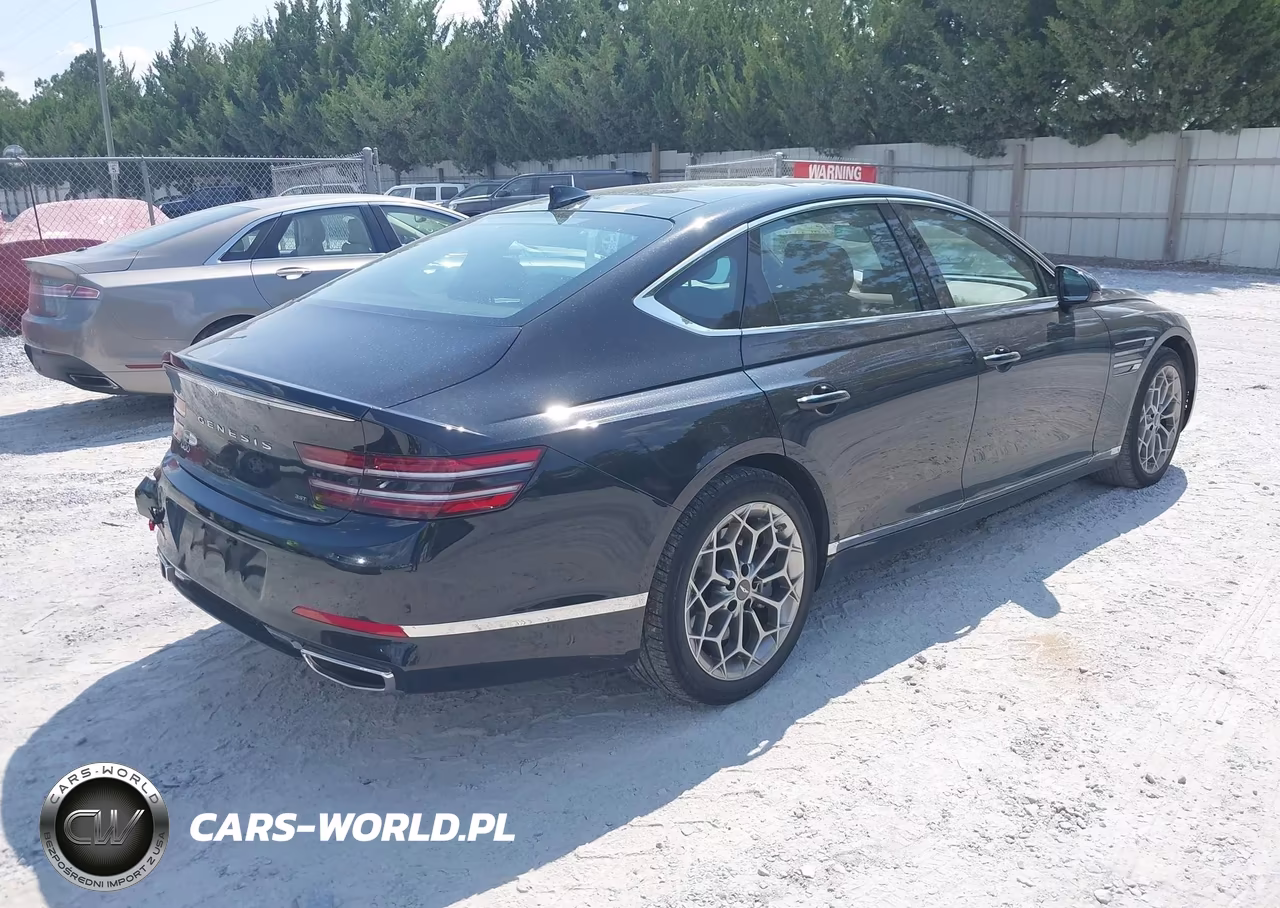 2021 Genesis G80 3.5T Rwd VIN:KMTGC4SD4MU047979 - 4
