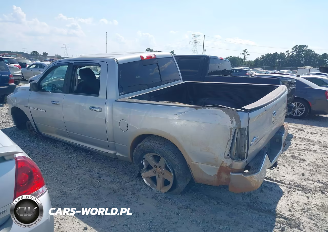 2012 Ram 1500 Slt VIN:1C6RD6LT7CS313101 - 3