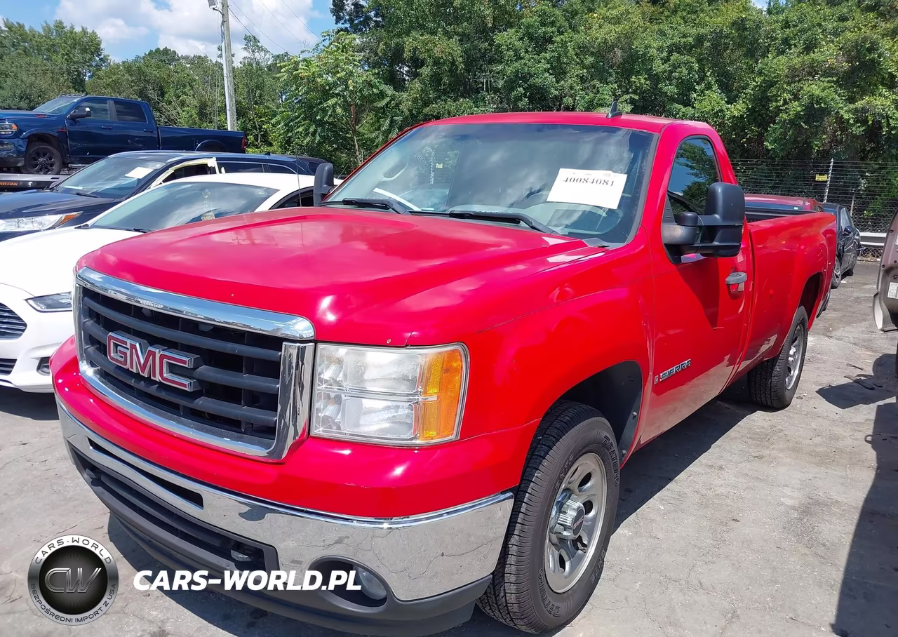 2008 GMC Sierra 1500 Work Truck VIN:1GTEC14C68Z305727 - 2