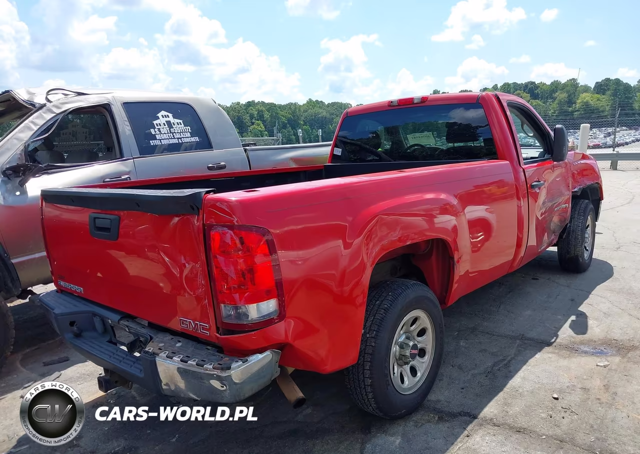 2008 GMC Sierra 1500 Work Truck VIN:1GTEC14C68Z305727 - 4