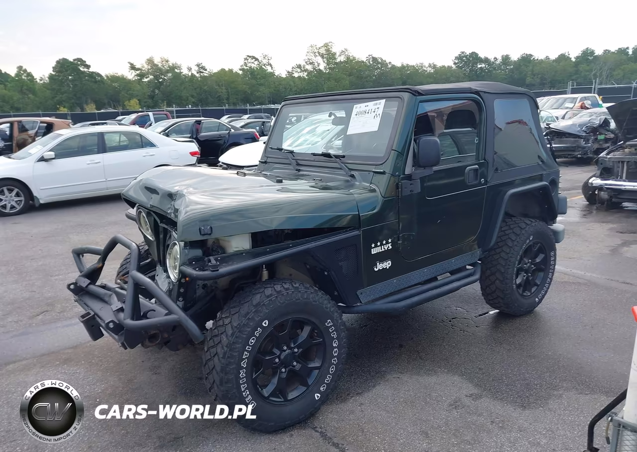 2004 Jeep Wrangler X VIN:1J4FA39S24P716550 - 2