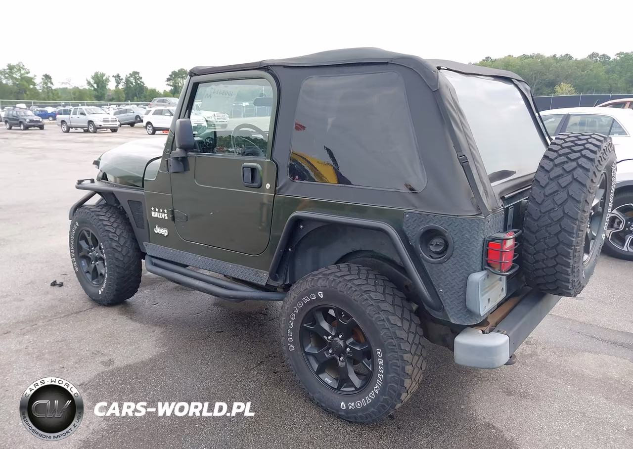 2004 Jeep Wrangler X VIN:1J4FA39S24P716550 - 3