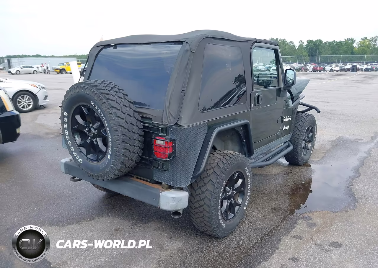 2004 Jeep Wrangler X VIN:1J4FA39S24P716550 - 4